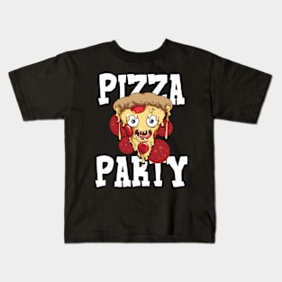 Pizza Party Kids T-Shirt